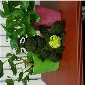 Handmade knitted plushies